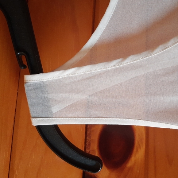 Charming Charlie semi sheer top 607A - Picture 6 of 9